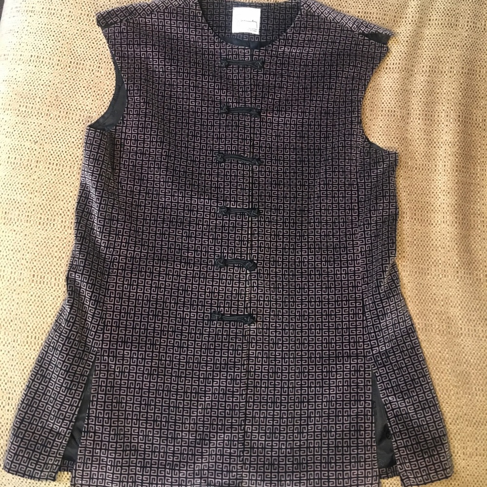 GIVENCHY Logo Blouse Y2K